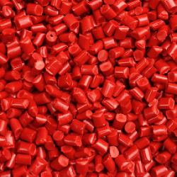 苏姆龙色母粒 新开发水果网套发泡专用大红色5042色母粒，支持颜色定制